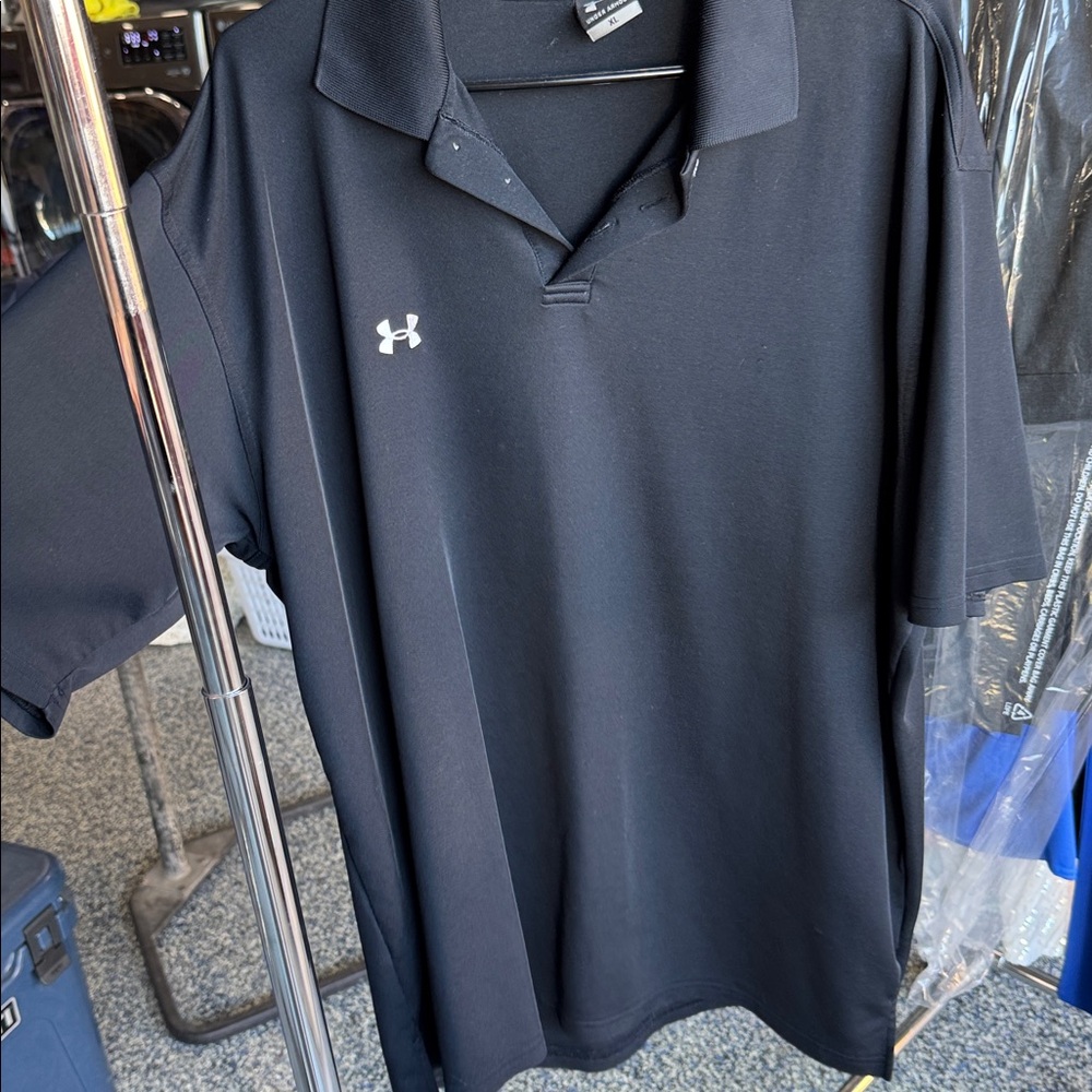 Under Armour Midnight Black Polo